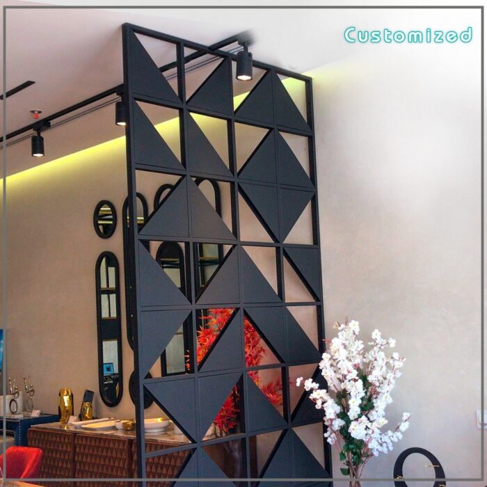 Triangles Metal Partition (Custom per Sq. m)