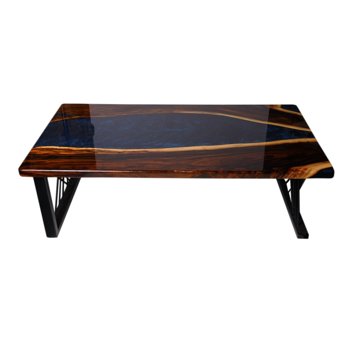 Natural wood center table