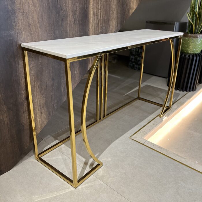 Console With Marble Surface