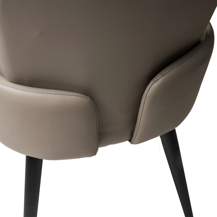 leather dining chair ( 2 colors )