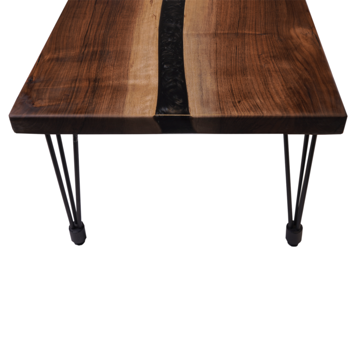 Natural wood center table