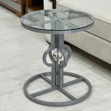 side table with glass surface 3