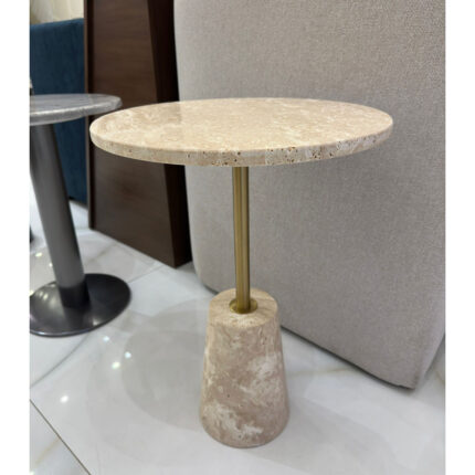 side table of Travertine surface